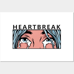 HEART BREAK Posters and Art